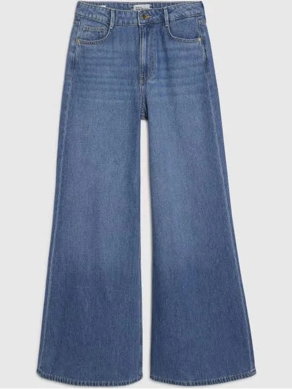 River Island soft Wide Leg High-Waist Jeans